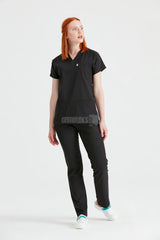 Black - Women - Scrub Set Classic Flex