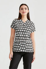 Black Cats - Women - Blouse with Print