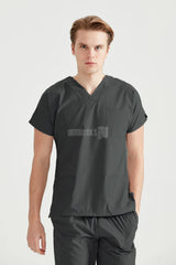 Dark Grey - Men - Scrub Set Classic Flex