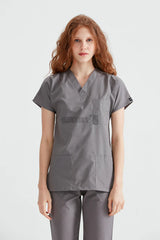 Dark Grey - Women - Scrub Set Classic