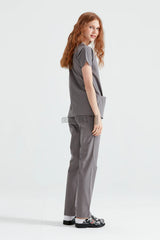 Dark Grey - Women - Scrub Set Classic