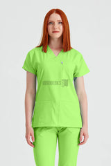 Phosphorous Lime - Women - Scrub Set Classic Flex