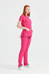 Fuchsia - Women - Scrub Set Classic Flex