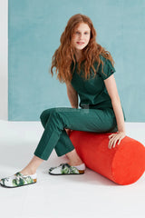 Khaki Green - Women - Scrub Set Classic