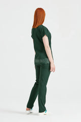Khaki Green - Women - Scrub Set Classic Flex