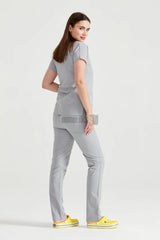 Light Grey - Women - Scrub Set Classic