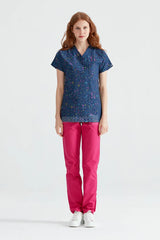 Musical Notes - Women - Blouse with Print