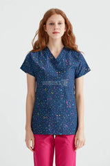 Musical Notes - Women - Blouse with Print