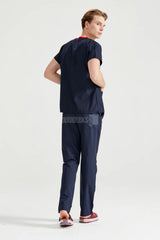 Navy Blue - Men - Scrub Set Classic