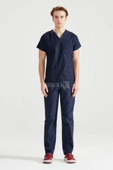 Navy Blue - Men - Scrub Set Classic Flex