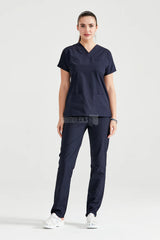 Navy Blue - Women - Scrub Set Classic