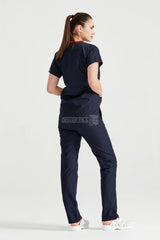 Navy Blue - Women - Scrub Set Classic