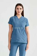 Petrol Blue - Women - Scrub Set Classic