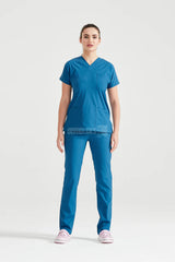 Petrol Blue - Women - Scrub Set Classic Flex