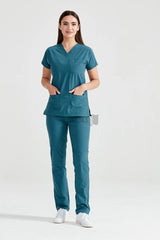 Petrol Green - Women - Scrub Set Classic