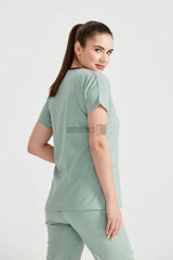 Pistaccio Green - Women - Scrub Set Classic Flex