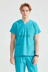Turquoise - Men - Scrub Set Classic