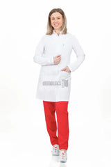 White Lab Coat - Women - Dr. Tunica Long