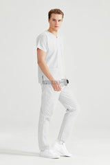 White - Men - Scrub Set Classic Flex