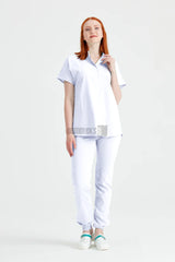 White - Unisex - Scrub Set Activity