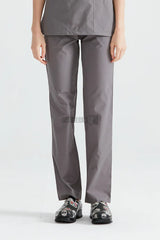 Dark Grey - Women - Trousers Classic