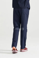 Navy Blue - Men - Trousers Classic