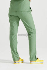 Pistaccio Green - Women - Trousers Classic