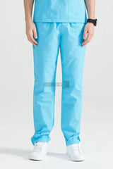 Turquoise - Men - Trousers Classic