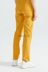 Yellow - Women - Trousers Classic