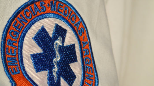 white blue and orange textile