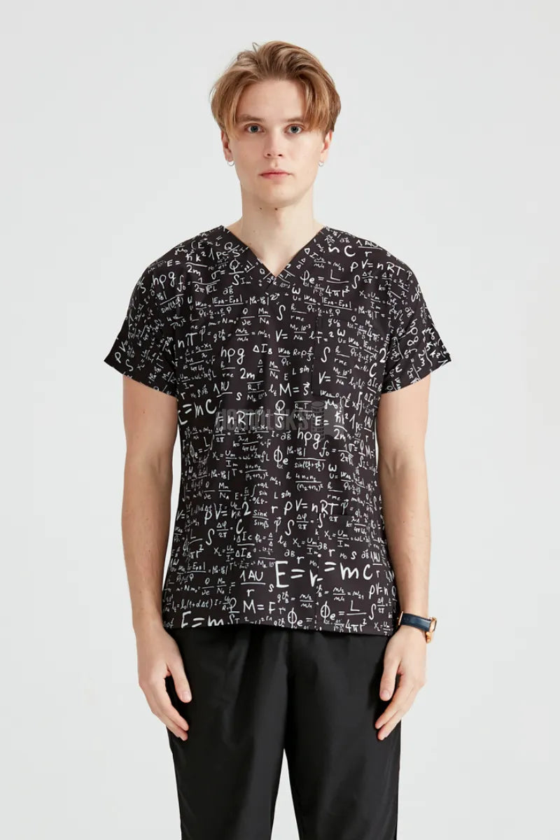 Maths  - Men - Blouse Elastane with Print